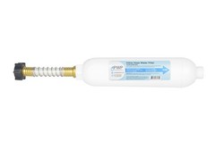 Inline Water Filter with Hose Protector for 3/4″ Garden Hose, RV, Camper