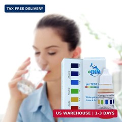 Alkaline Water (ph Test Kit) for Drinking Water Measures pH Level of Water More