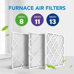 6 Pack 14x20x1 Air Filter MERV 8 Electrostatic Pleated Furnace AC Filter