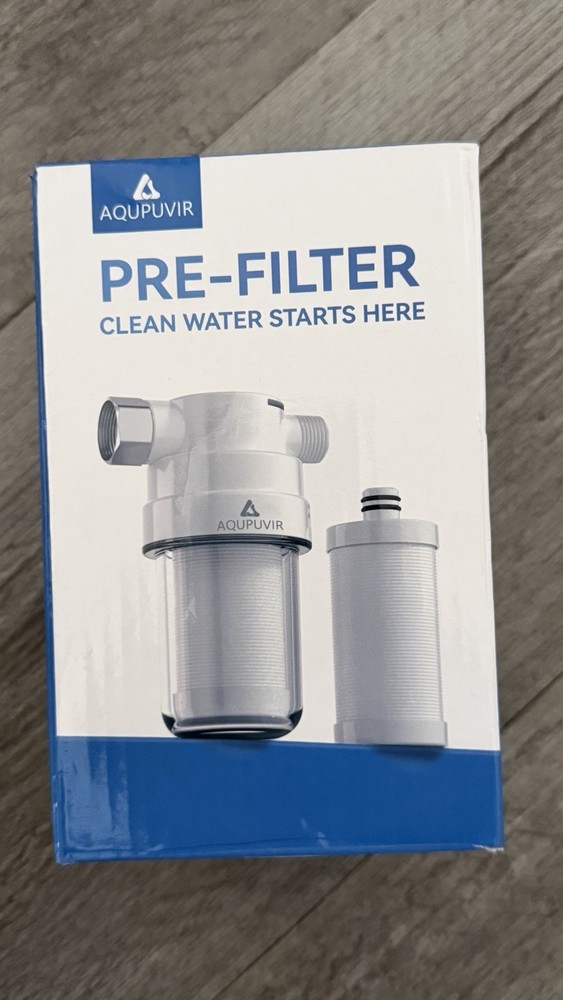 AQUPUVIR Pre-filter Water Filtration For Aqua Optima Evolve White 95x75x151mm