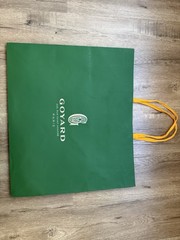 Used Goyard Shopping Gift paper bag Empty 22.75 X 19.75 X 6 In Extra Large