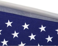 48 Pack Lot 12×17 USA Flags Car Window Clip On Fan Banners Car Flag US Seller
