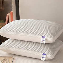 Cooling Bed Pillows Set of 2 Neck Support Side & Back Sleepers Soft Cool Pillow