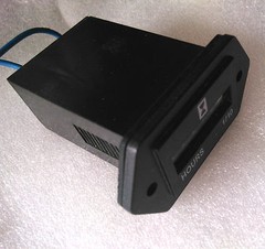 Hour Meter- Generator or any 120 Volts AC 60 hz with lead easy installing 120V
