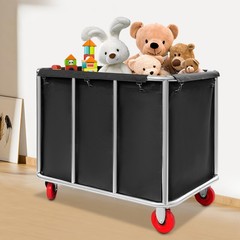 Commercial Laundry Cart with Wheels, Laundry Cart, Laundry Cart?for Home Hotel