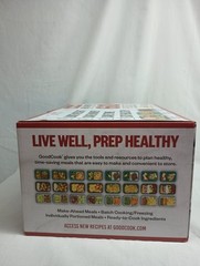 Good cook 60 Pc Set Meal Prep 30 Containers Get Healthy Pack Lunch After School