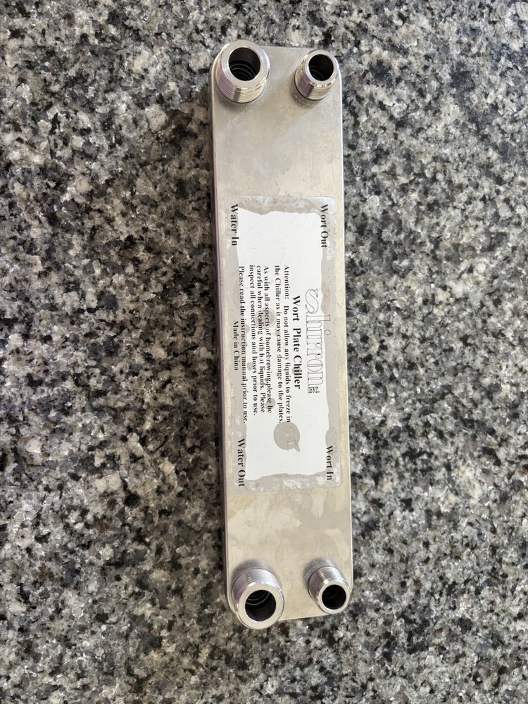 Shirron Homebrew Plate Chiller