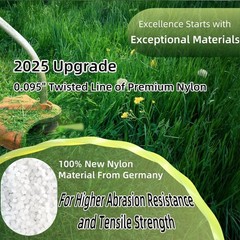 String Trimmer Line .095 0.5 LB Compatible with Ego String Trimmer 095 Weed E…