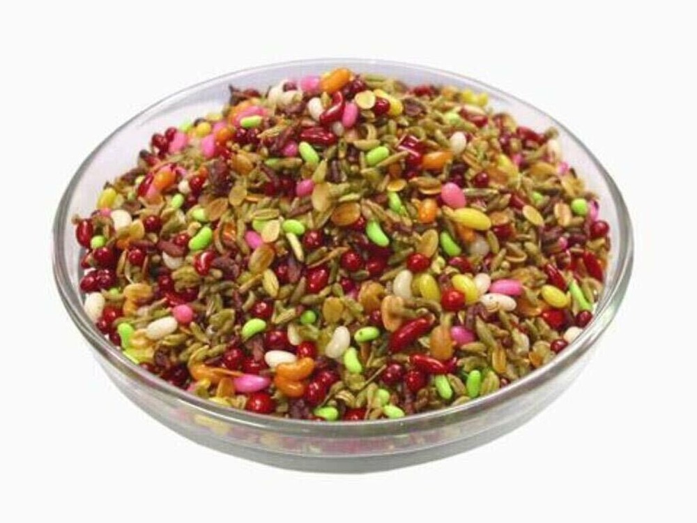 Indian Bombay Mix Mukhwas, Traditional Mouth Freshener After-Meal Snack 250gm