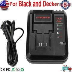 2PACK 8.0Ah Li-ion Battery / Charger for Porter Cable 20V MAX PCC685L PCC680L