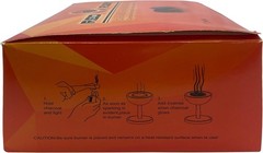 100 Pack Quick Light Charcoal Tablets for Incense – 33Mm Resin Burner