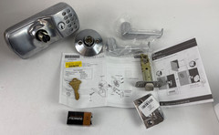 Schlage Plymouth Keypad Lock with Lever Handle * please read description *