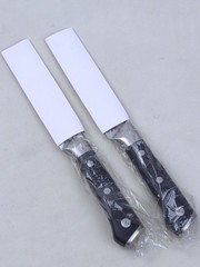 2pc CUTLUXE Steak Knife SET, ARTISIAN Series, FORGED German HIGH-CARBON Steel