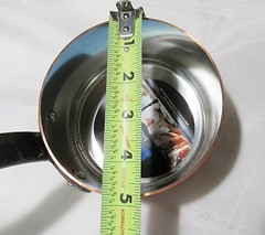 Baumalu Copper Saucepan 4″ Pot Brand New With Tab Handmade In France