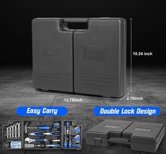 159-Piece Home Tool Set, General Household Tool kit with Storage Case,Househo…