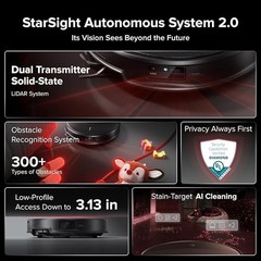 Roborock Saros 20 Robot Vacuum Mop – Auto-Empty Dock 36000Pa Suction Smart Clean