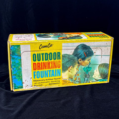 Camco Outdoor Drinking Fountain Bubbler Faucet Any Hose Connect Vtg NOS In Box