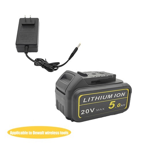 20V Max Lithium-Ion Battery & Charger Set – 5Ah – Powerful Starter Kit