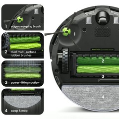 iRobot Roomba j517020 Combo j5 Robot Vacuum + Mop w/ Smart Mapping NEW & SEALED