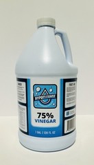 75% Vinegar – Concentrated Acetic Acid – All Natural Cleaning Vinegar – 4 Gal