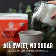 Lakanto Classic Monk Fruit Sweetener with Erythritol – 8.29 Ounce (Pack of 1)