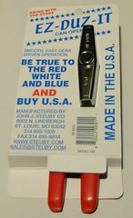 EZ DUZ IT American Made Red Grips Manual Deluxe Can Opener – Made In The USA