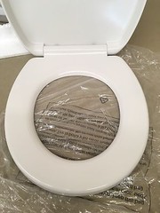 Porcher 71320-00.001 Round Front Slow Close Toilet Seat – WHITE