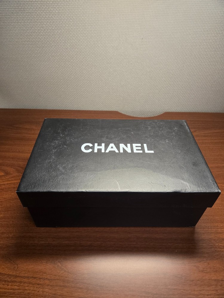 Authentic Chanel Black Shoe Box 11.1x7x4.2 in – Empty Storage / Gift Box
