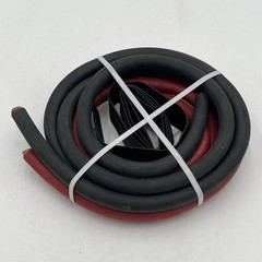 NEW!! 1/0 AWG 5′ Red & Black Welding Cable Kit – 10pc 3/8″ Lugs & 3′ Heat Shrink