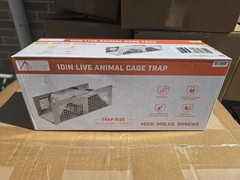 HOMESTEAD No Kill Live Trap – 10″x3″x3″ Cage – Small Animal