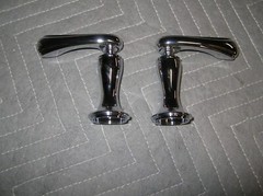 Brizo #HL5385-PC Charlotte Wide Spread Lav Handle Kit/Lever/Chrome *NOS*