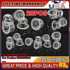 20X CLEAR GAS PRIMER BULB FOR WALBRO POULAN CRAFTSMAN WEED EATER 188-14 188-12