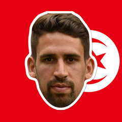 Tunisia Coast National Team Big Head Cutout – Ali Abdi, Anis Ben Slimane