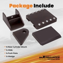 Rear Slide Wedge Push Plate Hydraulic Cylinder Mounting kit fit Log Splitter