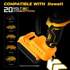 8 inch Electric Mini chainsaw Cordless Handheld Chain Saw 2 Chains for Dewalt
