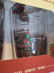 Tervis Tumbler Christmas Red Green Glitter Confetti 16 oz Set of 2 NOS 2006