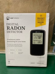 AIRTHINGS 2350 DIGITAL RADON DETECTOR W CONTINUOUS MONITORING (E10050486)