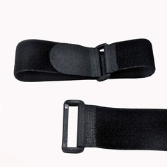 Black Hook and Loop Heavy Duty Strap Strapping Cable Ties with Buckle 15cm-600cm
