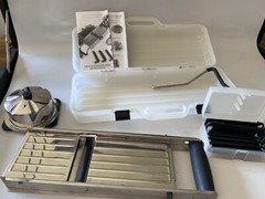 World Cuisine French Professional Stainless Steel Mandoline with Case