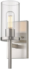 Winslett 4.875 in. 1-Light Pewter Sconce