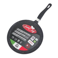 Roch Guss Grand Chef Crepe Griddle Flat Pan 9.5in Healthy Cookware ITALY NEW
