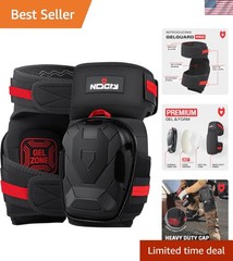 Professional Work Knee Pads for Men Construction with Ankle Support and Heavy…