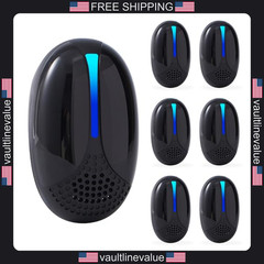 Ultrasonic Pest Repeller 6 Pack Indoor Mouse Ant Roach Rodent Bug Mosquito