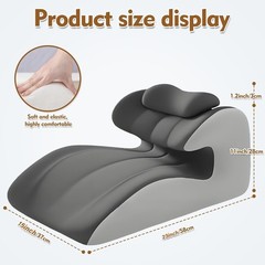 Sweet Spot Couple Pillow Couple Pillow Hip Pad Wedge Pillow Memory Foam 27°Angle