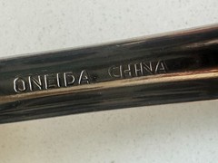 58 Oneida Memphis Stainless Flatware Set Daisy Floral Neck Pattern Made In China
