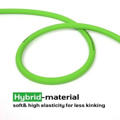 20pcs Hybrid Air Hose Kit, 3/8″ x 25-FT Premium Air Compressor Accessory Set
