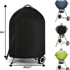 Grill Cover for Weber Charcoal Kettle- Heavy Duty Waterproof BBQ Cover