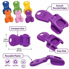 6-Pack Can Lids & Tab Openers – Colorful Drink Covers for Soda, Beer & Camping