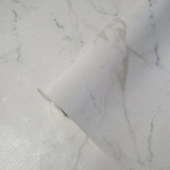 Faux marble stone off white tan gray silver metallic modern Vinyl wallpaper roll