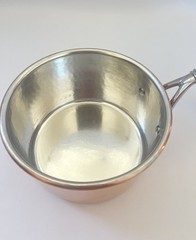 Ruffoni Copper Tin Lined Saucepan 17cm/ 7″ Oak Leaf Handle Lid